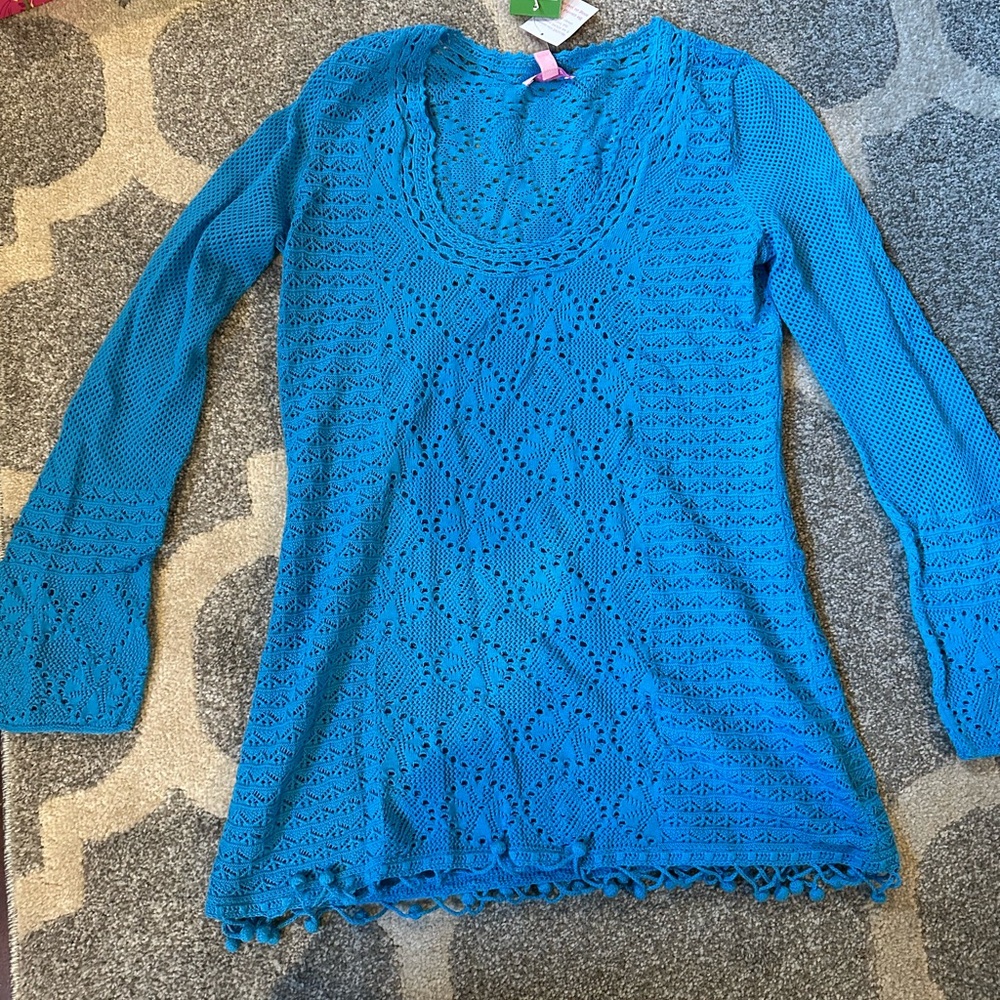 NEW Lilly Pulitzer Athena tank sweater